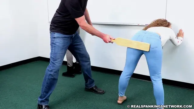 Poster: RealSpankings – Pulled From Class For A Paddling (part 1)