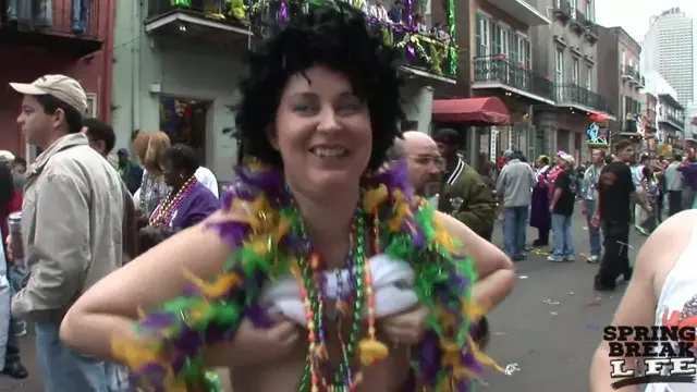 Poster: xxx video clip 38 Afternoon at Mardi Gras wild girls hardcore porn hardcore spanking