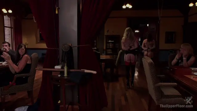 Poster: Busty Slave Girl Anally Destroyed at Kinky Brunch