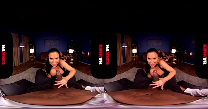 Poster: KinkVR: Jasmine Jae, Zoe Sparx - Used Whore Holes part I , hard crush fetish on feet porn