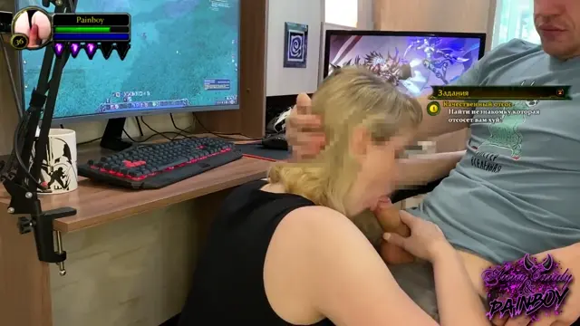 Poster: Girl sucked cock while playing World of Warcraft