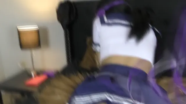 Poster: Creepy teacher bondages up student for a s