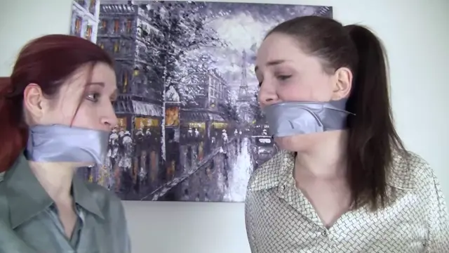 Poster: Caught And Tape Tied Together