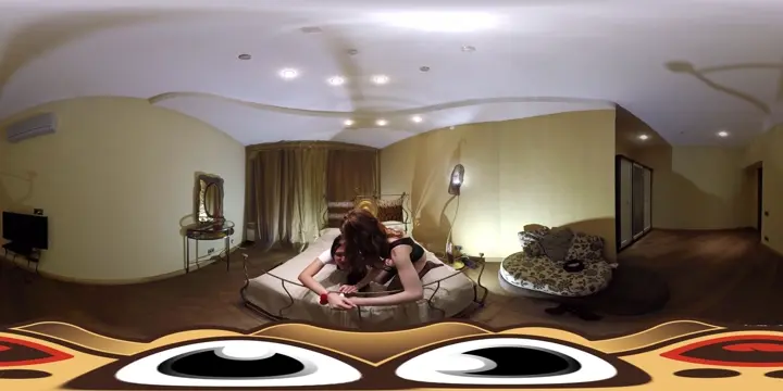 Poster: Dominator Punishes Hot College Babe in Lesbian BDSM