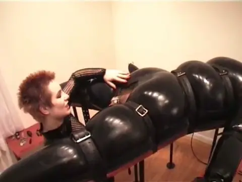 Poster: Inflatable Rubber CBT Pt 4 Over Inflation Latex Smothering Bondage