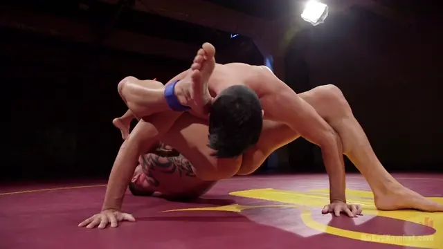 Poster: Jason Styles vs. Josh Conners Tall beefy studs slam on the mat