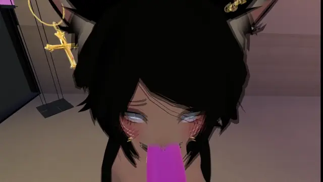 Poster: Submissive Joi in Virtual Reality ❤️Intense moaning and spanking POV Blowjob [VRchat 3D Hentai] Full