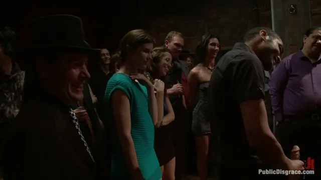 Poster: Big Booty Latina Tied and Fucked at Party