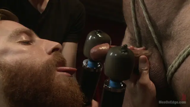 Poster: Alpha Stud Gives in to a Prolonged Edging