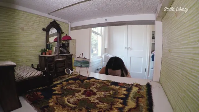 Poster: Stella Liberty: Dollhouse Bedroom – TRANSFORMATION FANTASIES Dirty Talk and Masturbation Instructions