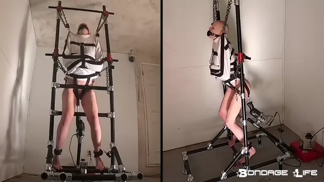 Poster: BondageLife - Straightjacket Predicament Rachel Greyhound