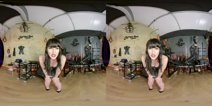 Poster: The English Mansion Miss Vivienne lAmour: Dungeon Bound – VR (Release date: Mar. 13, 2021) – slave training Uncategorized