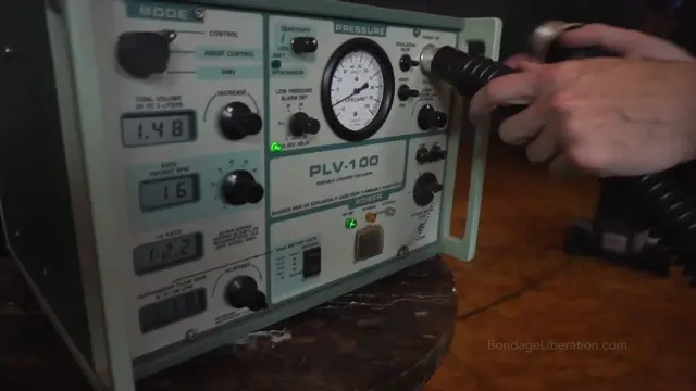 Poster: Bondage Liberation: Vacuum Sack Breath Control – Lita Lecherous and Elise Graves – Lita is Vacuum-Sealed into Latex Rubber Rest Sack and to Orgasm While Concentrating on her Breathing BDSM