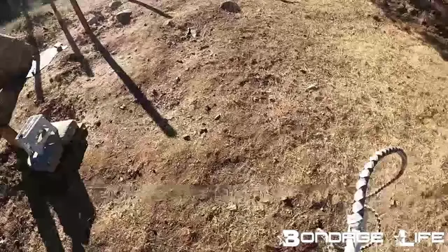 Poster: Bondage Life – The Cross Session Rachel Greyhound