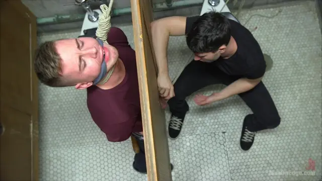 Poster: Hot Stud Trapped at the Glory Hole