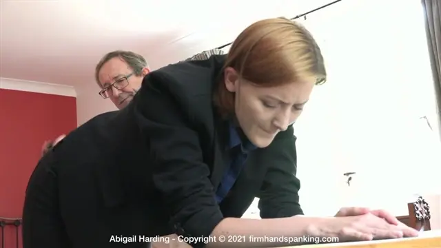 Poster: Firm Hand Spanking – Abigail Harding – The Estate – C