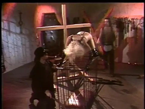 Poster: Horny slut roughed up by two guys