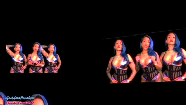 Poster: Humiliation POV Goddess Penelope: Trapped In My Shiny Goon Loop – MIND FUCK Dirty Talk and Masturbation Instructions