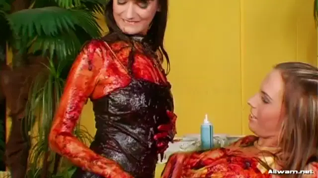 Poster: [Allwam] Messy Pudding Fun