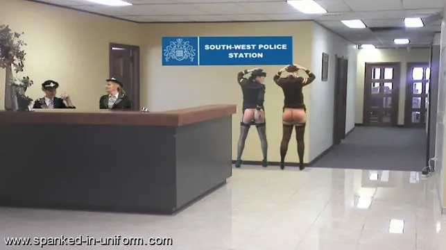Poster: SpankedInUniform – South-West Police Station 9