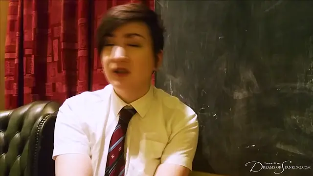 Poster: Pandora Blake – Schoolgirl Scared Of The Cane