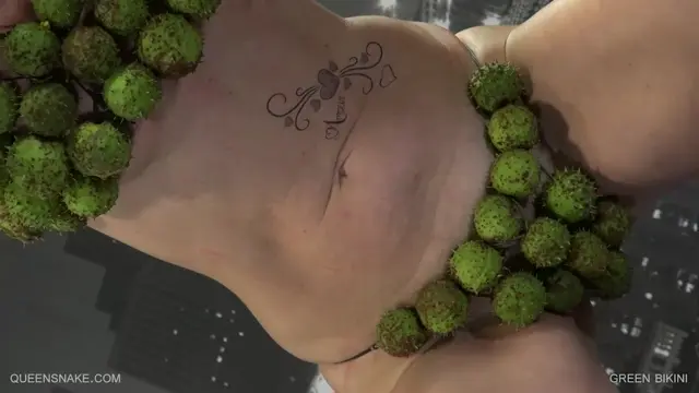 Poster: Green Bikini Queensnake 1 280