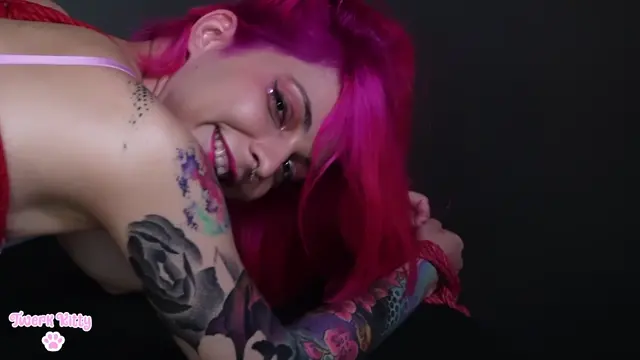 Poster: Kawaii alternative girl shibari bdsm hard spanking(porn)