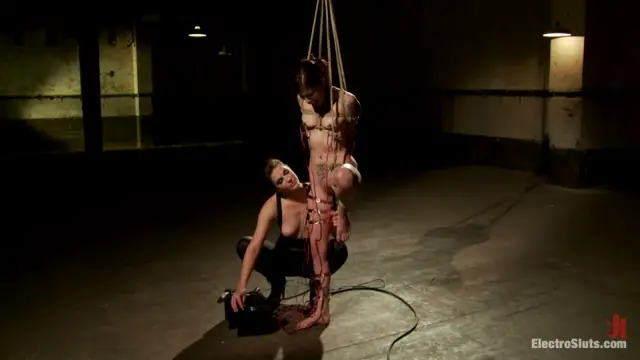 Poster: Krysta Suspends Herself from the Shocks of Electrosex