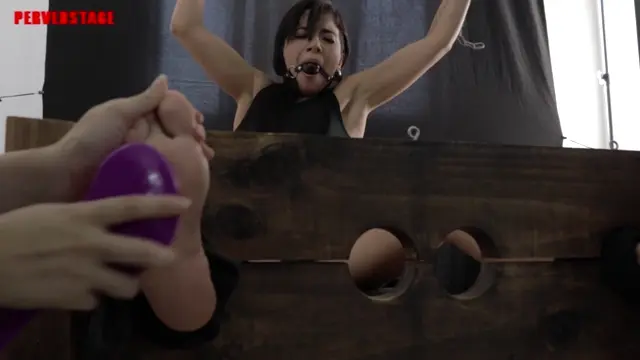 Poster: Claudia her Soles Oiled and Tickled