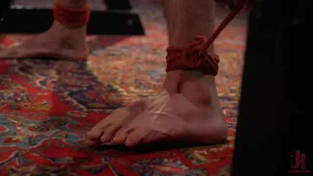 Poster: Sore Loser Muscle stud Pierce Paris Gets Beat and Foot-Fucked