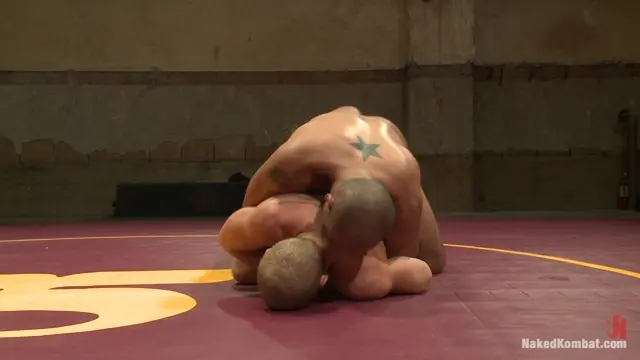 Poster: Last Semifinal Match of Naked Kombat's Summer Smackdown Tournament