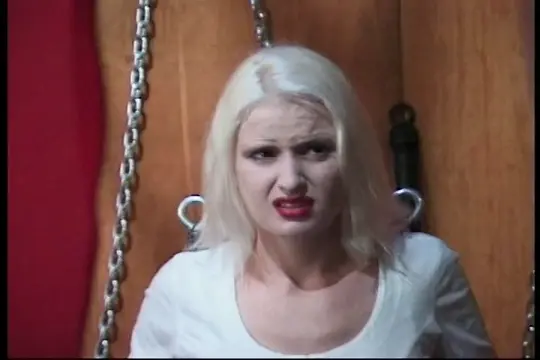 Poster: Girls Are Hog Tied And Stuck In Bondage