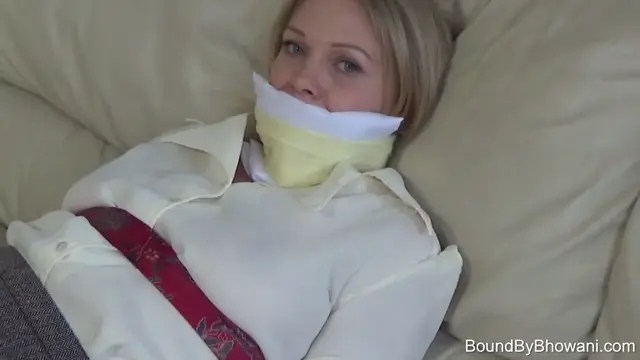 Poster: Abigail Tied with Scarves