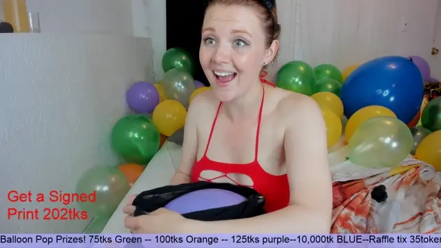 Poster: BALLOON POP PARTY FACE FUCK SPANKS AND PREGNANT PREVIEW – HayleeLove