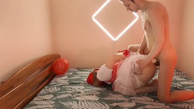 Poster: Young Red Riding Hood s anal fucked her in the mouth and in the ass