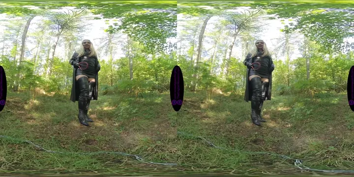 Poster: The English Mansion Mistress Sidonia: Leather Rehabilitation – VR (Release date: Feb. 22, 2021) – slave training Dirty Talk and Masturbation Instructions