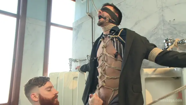 Poster: Ripped Stud Blackmailed into an Edging