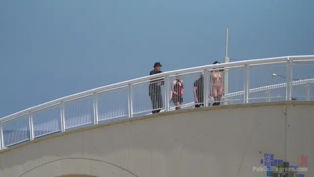 Poster: Petite Brunette Brazilian Gets DP'd in Public