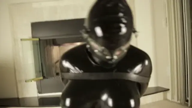 Poster: Porn tube Latex Girl Bound & Vibed