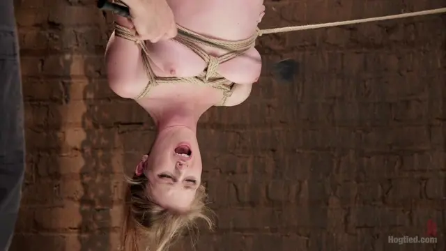 Poster: Hot Blonde Squealer in Intense Orgasm Overload