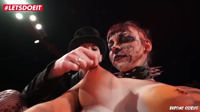 Poster: German Lezdom Mistress in Kinky Bondage Sex