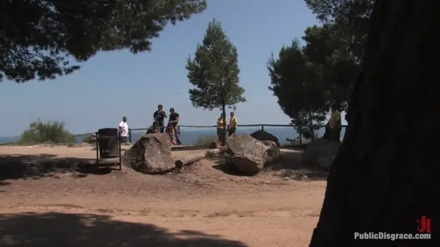 Poster: BEST OF EUROPE Beautiful Spanish redhead tied