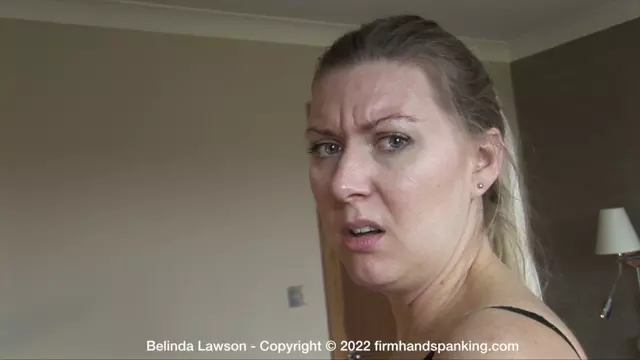 Poster: FirmHandSpanking – Belinda Lawson – Discipline Matters – ZE