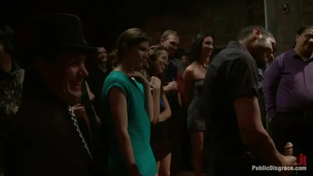 Poster: Big Booty Latina Tied and Fucked at Party