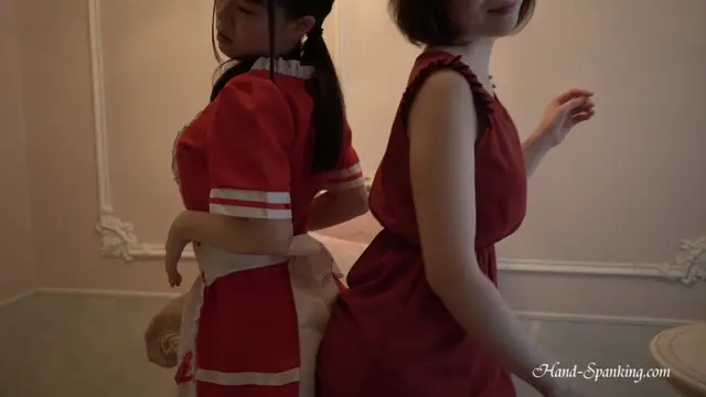 Poster: Short film. Junko and Miku spank each other In Trance HD