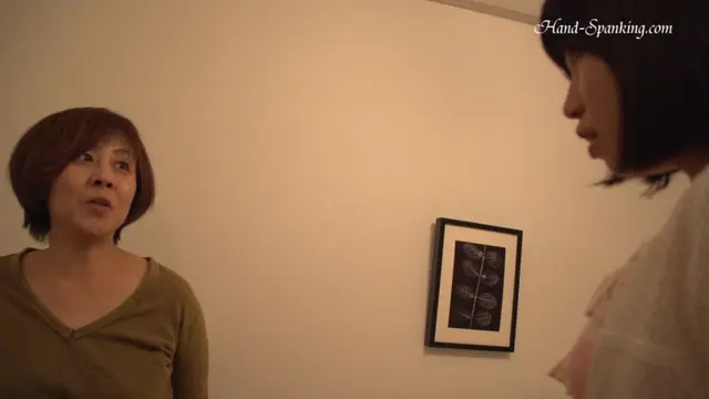 Poster: Daughter Noa Caught Mother Kazumi Watching a Spanking Video