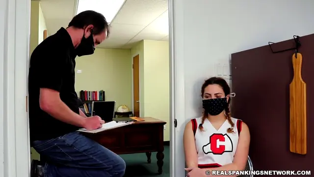 Poster: Nina – A Cheerleader’s Severe Paddling