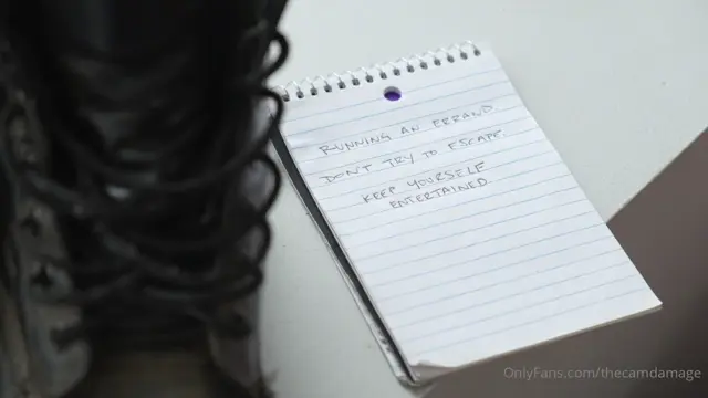 Poster: thecamdamage bdsm