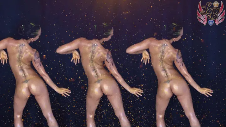 Poster: Paint my Body Gold