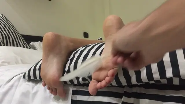 Poster: Wife Foot Torture! Amateur MILF in Hight Heels, Tickling, Spanking